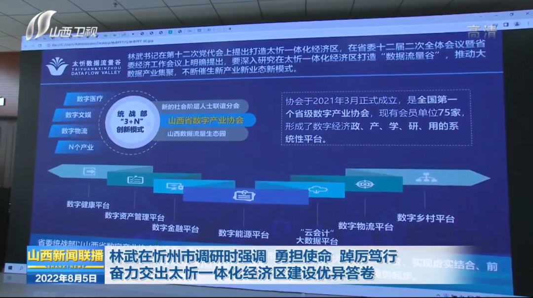 省委書記林武赴太忻數(shù)據(jù)流量谷調(diào)研并強調(diào)，發(fā)展數(shù)字經(jīng)濟是必答題、搶答題(圖1)